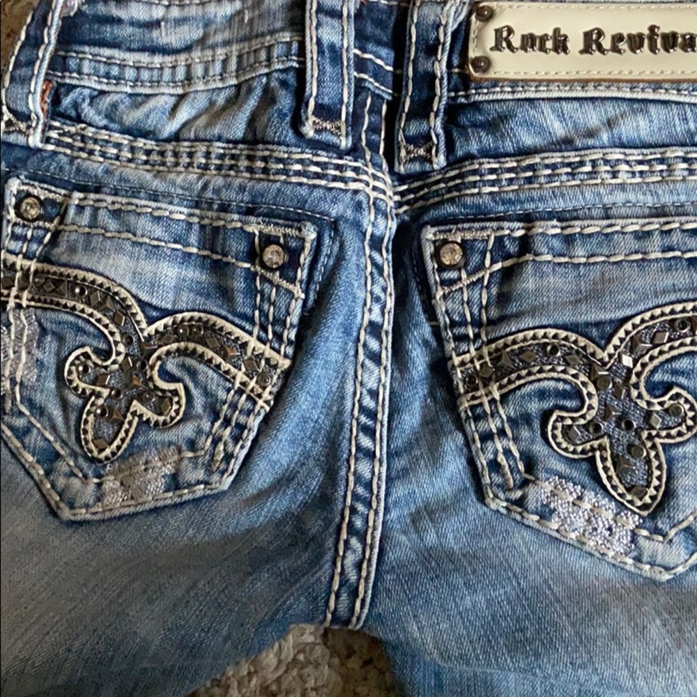 Size 23/30 Rock Revival Boot Cut Jeans